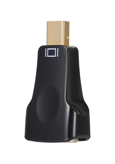 Xindoker Mini Displayport Thunderbolt İle Vga Dönüştürücü - 1080p Destekli, Altın Kaplı Bağlantı, Bilgisayar/projektör/tv Uyumlu, Plug & Play