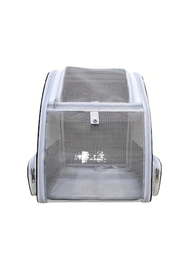 Honeybeeshop Nefes Alabilir Kedi Sirt Cantasi Beige Color Tasinabilir Katlanabilir Guvenli Malzemelerden Ucak Araba Icin