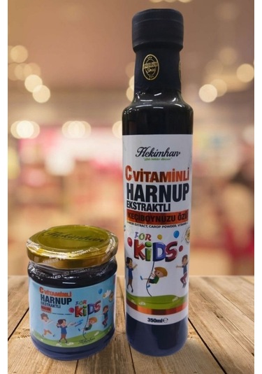 Hekimhan C Vitaminli Harnup Ekstraktlı Macun 240 G + Keçiboynuzu Özü 350 G