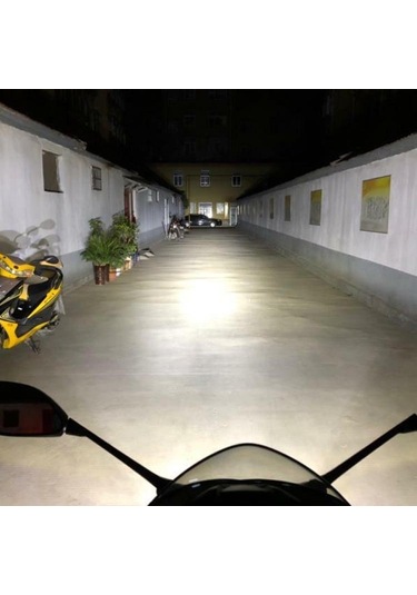40w Beyaz Işık Motosiklet Led Spot Far Araba Ön Tampon Işık Off-road Araç Modifiye Çatı Işık