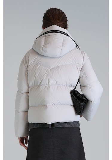 Lufian Shay Kaz Tüyü Kadın Mont Taş Taş 122120026100190 Taş