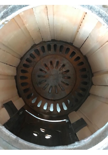 Paslanmaz Termosifon Basınçlı Katı Yakıt Sobası Banyo Sobası Bany