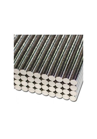 20 Adet Çap 5Mm X Kalınlık 1Mm Güçlü Yuvarlak Neodyum Mıknatıs