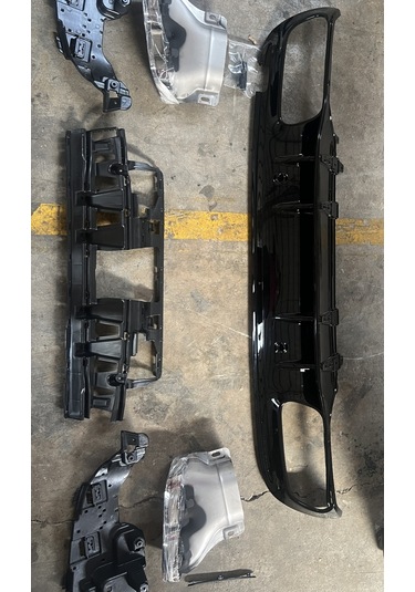 Mercedes W205 C63 Amg Arka Tampon & Difüzör Seti