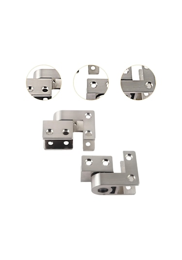 Homyl Tuvalet Bölme Menteşeleri Otel Banyo Alışveriş Merkezi 18mm İçin