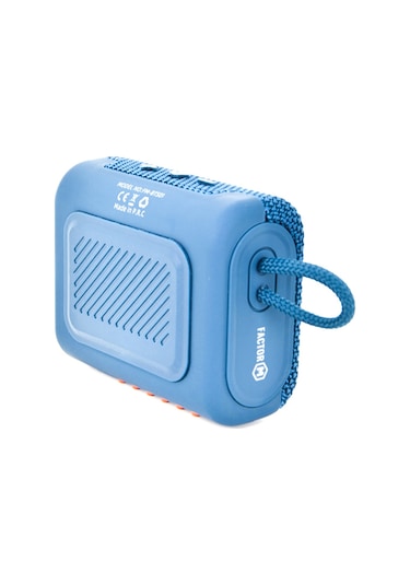 Factor M BTS01 Taşınabilir Bluetooth Hoparlör Mavi