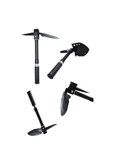 Katlanır Multi Çelik Kürek. Çekiç. Çapa - Multitools