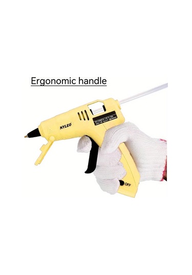 Honeybeeshop Hafif Kablosuz Sıcak Yapıştırıcı Pompası Usb Şarj Edilebilir 30 Yapıştırıcı Çubuğu El Sanatları Dıy Yeşil