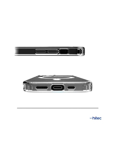 Schitec İphone 11 Pro Magsafe Özellikli Şeffaf Kılıf Şeffaf
