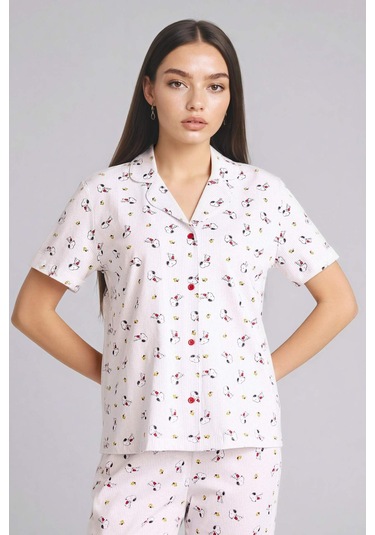 Defacto Snoopy Regular Fıt Kısa Kollu 2li Takım G8319ax26spgr470 Gri-gr470