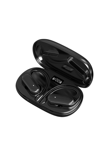 Jeemson Bluetooth Kulaklıklar, Ipx5 Su Geçirmez, 32 Saat Çalma Süresi, Led Göstergeli Kablosuz Şarj Kutusu, Mikrofonlu, Stereo Bass, Dokunmatik Kontrol