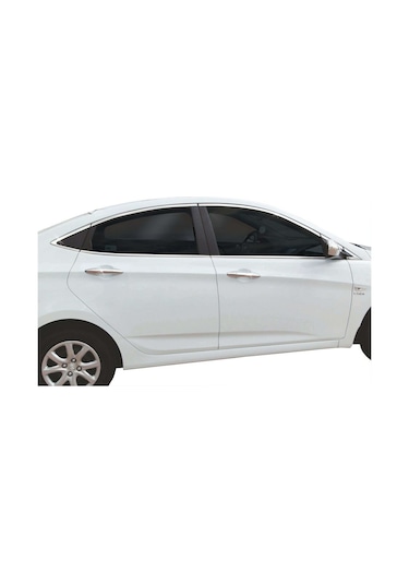 Kolaylıspider  Hyundai Accent Blue RB Cam Çerçevesi 14 Prç Krom 2011 ve Sonrası