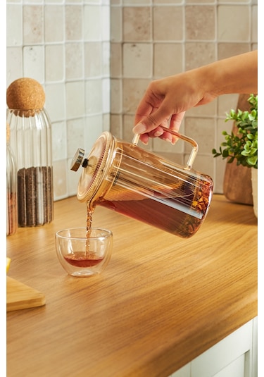 Karaca Luve French Press Amber 800 Ml Sarı