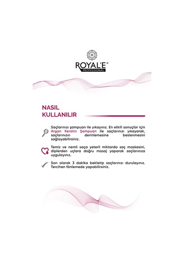 Royale Professional Argan Keratin Hacim ve Dolgunluk Veren Saç Maskesi 500 ML