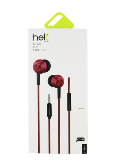Helt Ht-117 3.5 Jack Girişli Kulak İçi Kulaklık Kırmızı Diğer