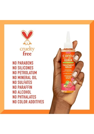 Cantu Guava & Ginger Saç Derisi Arındırıcı Pre-poo Bakım Saç Serumu 118ml