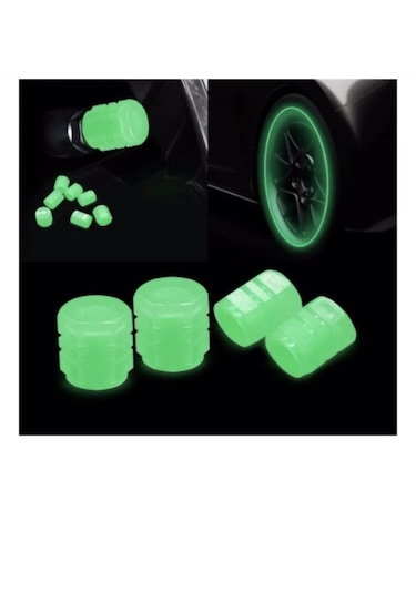 Point Yeşil Fosforlu Sibop Kapağı Gece Parlayan Sibob Kapağı