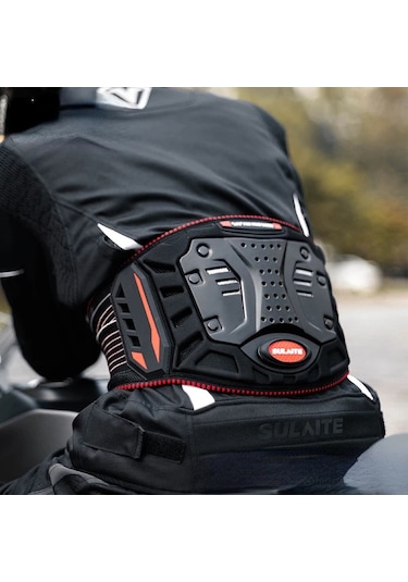 Xuweiwei Red Small S/m Yaz Nefes Alabilir Motosiklet Binicilik Bel Kemeri Erkek Off-road Motosiklet Ekipmanları