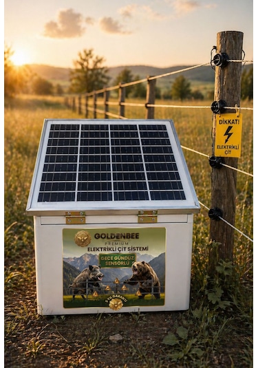 Goldenbee Combo Kit Elektrikli Çit Sistemi Domuz Ve Ayı Kovucu 500mt Set-300