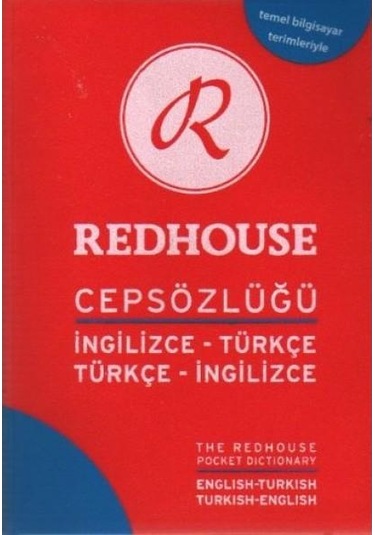 Redhouse Cep Sözlüğü - İngilizce/Türkçe - Türkçe/İngilizce- Redhouse Yayınları