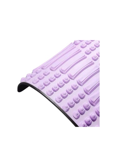 Homyl Sırt Gerdirici Ayarlanabilir Masaj Aleti Kas Eğitimi Yoga Mor