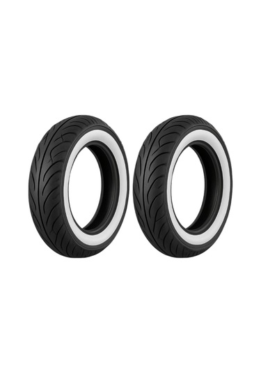 Motobir Lastik Yanağı Beyaz 16 İnç Jant 4 Adet Kalın