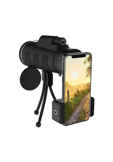 Monoküler Teleskop Yüksek Tanımlı Açık Hava Ürünleri Pusula Fonksiyonu İle Çift Tonlu Yüksek Güç, 40x60 Monoküler Teleskop