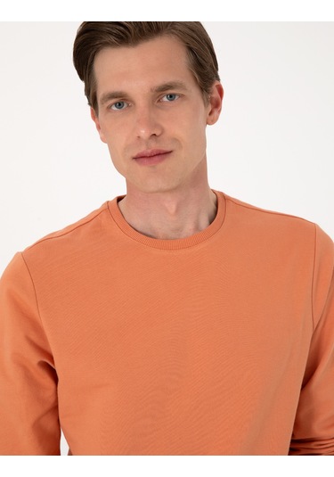 Pierre Cardin Erkek Somon Sweatshirt 50314054-vr047 Somon