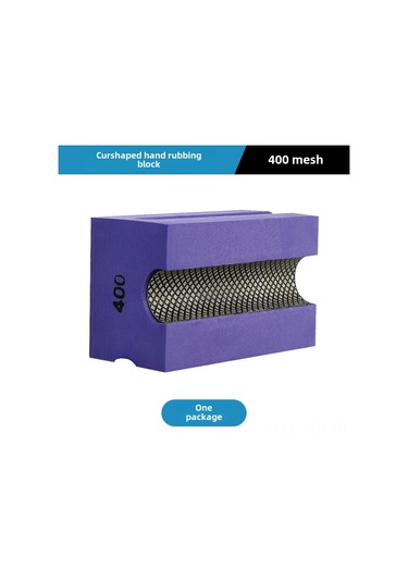 Yuntech01 Kavisli Kenar Düzeltici, Seramik-mermer-taş Taşlama Parlatma Aracı, Ergonomik El Fırçası, 400 Numara, Hassas Sonuçlar İçin