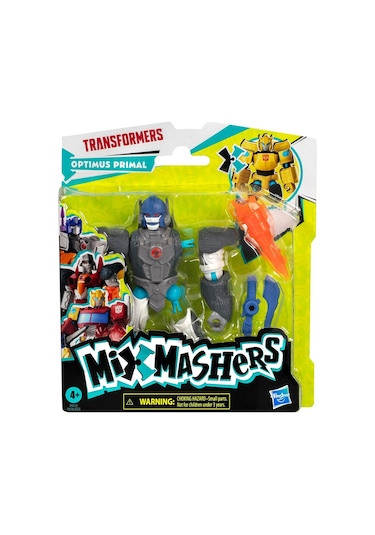 Transformers Mixmashers Optimus Primal Figür Değiştirilebilir Parçalı Oyuncak 4+ Yaş Transformers