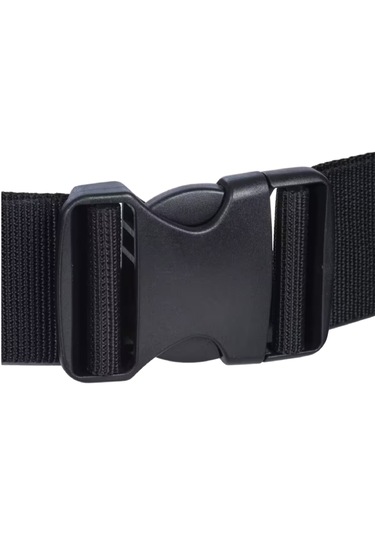 Plastik Klipsli Bez Kemer Anti Alerjik Ayarlanabilir Siyah