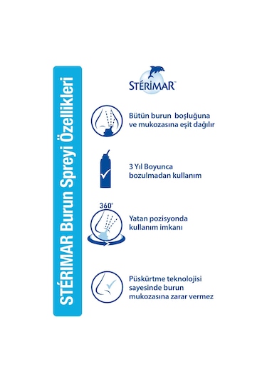 Sterimar Deniz Suyu Burun Spreyi 50 ML