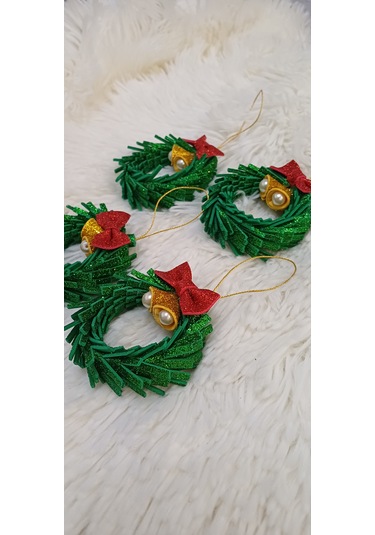 Yılbaşı Süsü Eva 4 Lü 04