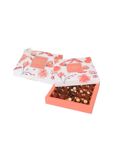 Bolçi Flower Kutu Çikolata ve Draje 350 G
