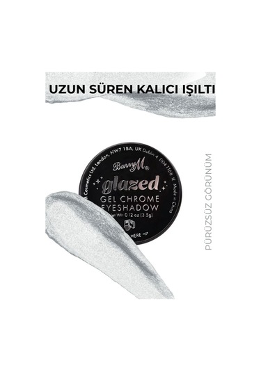 Barry M Glazed Gel Chrome Eyeshadow Göz Farı So Enticing Acp1