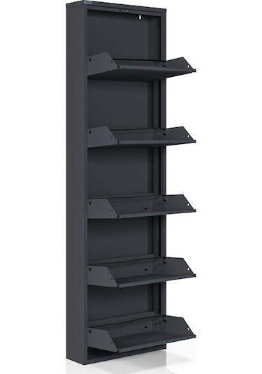 Ceha 5'li Metal Ayakkabılık - Antrasit K.AYK-5 /AB7024