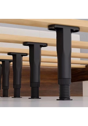 Sones 20-37cm Ayarlanabilir Yatak Altı Kiriş Destek Tutucu Geri Çekilebilir Mobilya Yükseltici Braketi