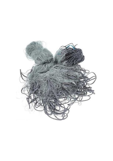 Novahub Balıkçılar İçin 3 Katmanlı Naylon Ağ, Çeşitli Boyutlarda 30mm, 40mm, 50mm, 60mm, Uç Kapaklı Seçenekleriyle