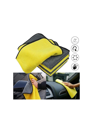 Mikrofiber Araç İç Dış Yıkama Temizleme Kurulama Bezi