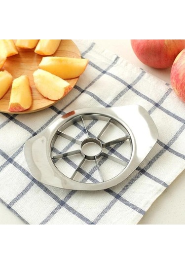 Paslanmaz Çelik Meyve Dilimleyici Keskin Bıçak Çok Fonksiyonlu 8 Dilim Meyve Sebze Kesici Bölücü Pitter Diğer