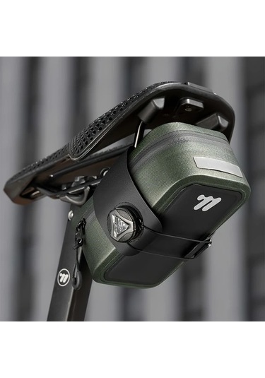 Willowhaven Green West Bıkıng Bisiklet Kuyruk Çantası Kendinden Kilitli Eğer Bag Portatif Selesiz Kilidi Alet Depolama Çantası Mtb Yol Bisiklet Aksesuarları Altın