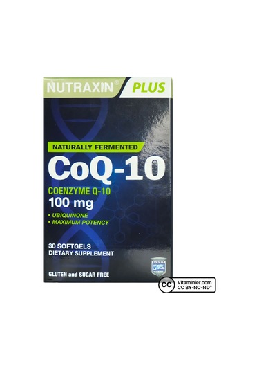 Nutraxin Koenzim Q10 30 Kapsül Aromasız