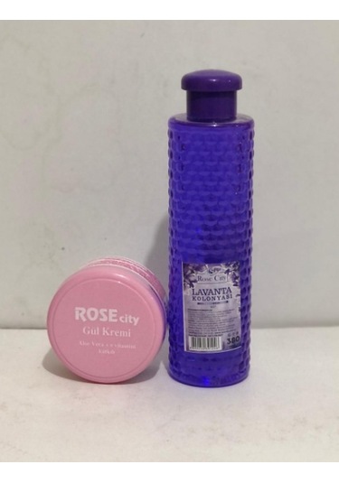 Rose City Lavanta Kolonyası 380 ML + Rose City Aleo Veralı Gül Kremi 85 ML