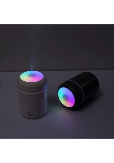 Motion003 Sprey Nemlendirici Mini Led Işık H2o Nemlendirici Buhar 300 Ml