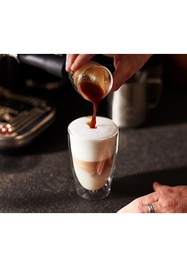 Tchibo Çift Cidarlı Latte Macchiato Bardağı, 2'li Saydam