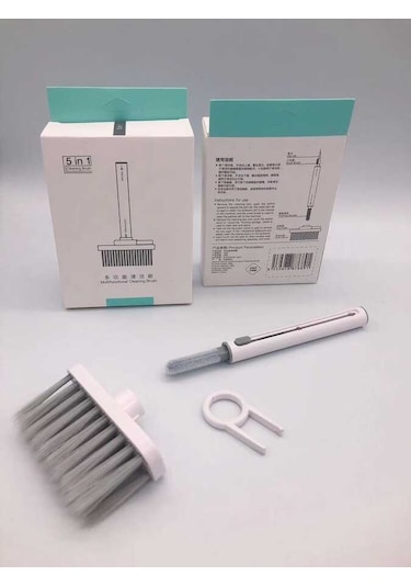 Q5s Çok Fonksiyonlu Klavye Ve Airpods Uyumlu Temizleme Kalemi