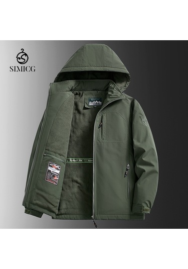 Polar Astarlı Ceket, Kalın Ceket Ordu Yeşili