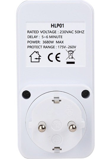 Vkemall Eu Standartlı Buzdolabı Koruyucu, Otomatik Gerilim Koruma, 3680w Maksimum Güç, 175-260v Aralığı Classıc