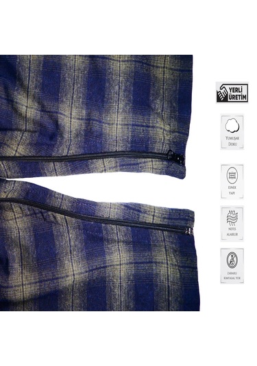 Ozclife Dayanıklı Yırtılmaz Hasta Bakım Tulumu - M Beden