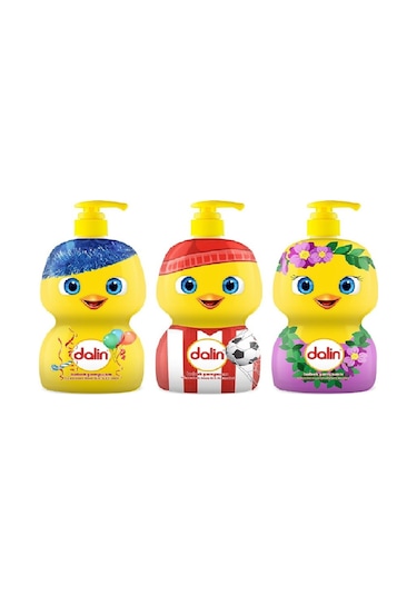 Dalin Bebek Şampuanı 500 Ml Civciv Pompalı 3 Adet 8690605062613